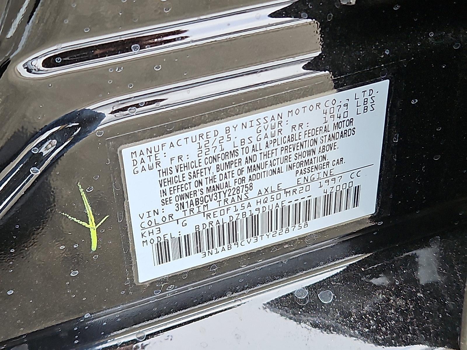 2026 Nissan Sentra SV