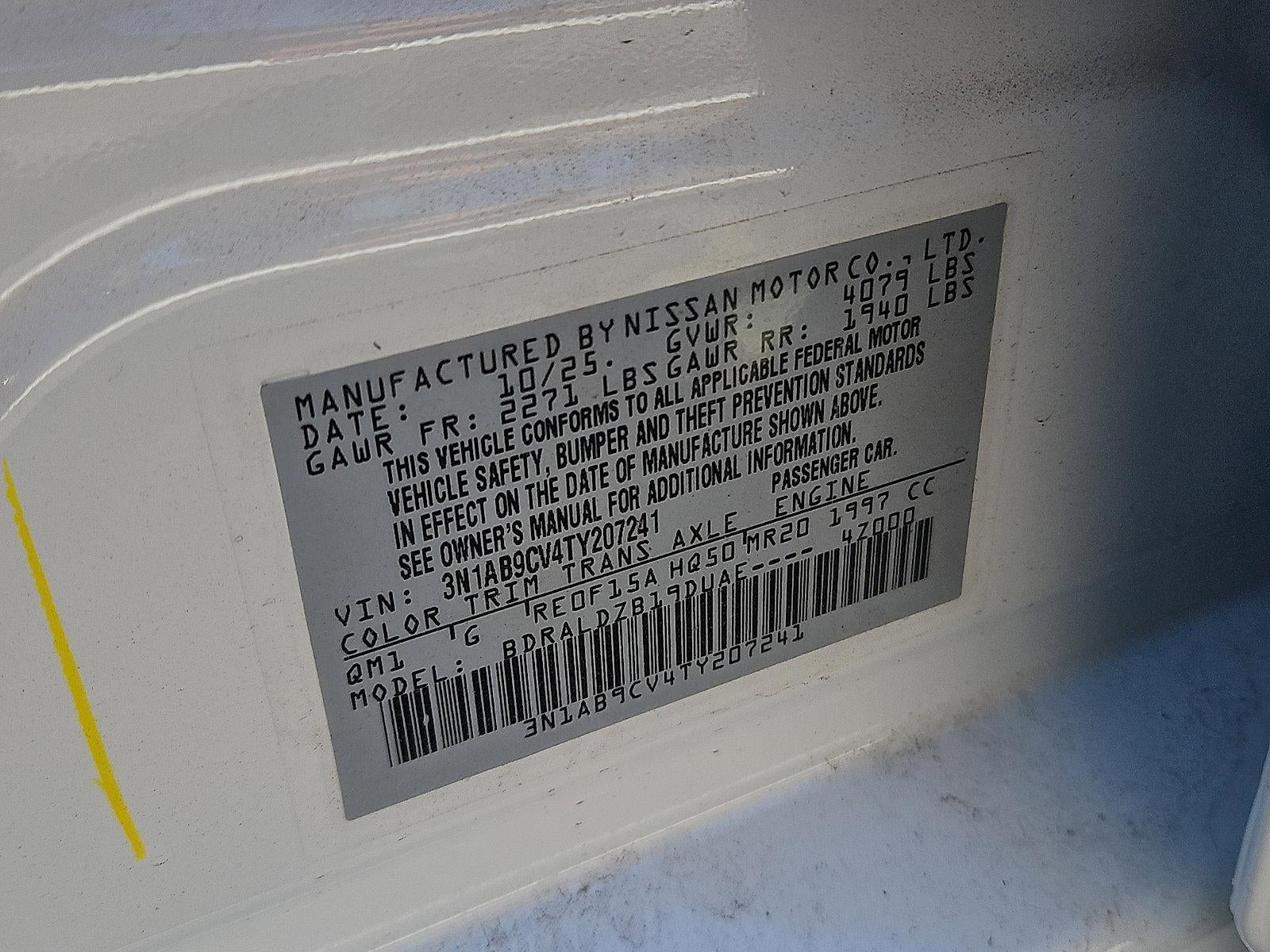 2026 Nissan Sentra SV