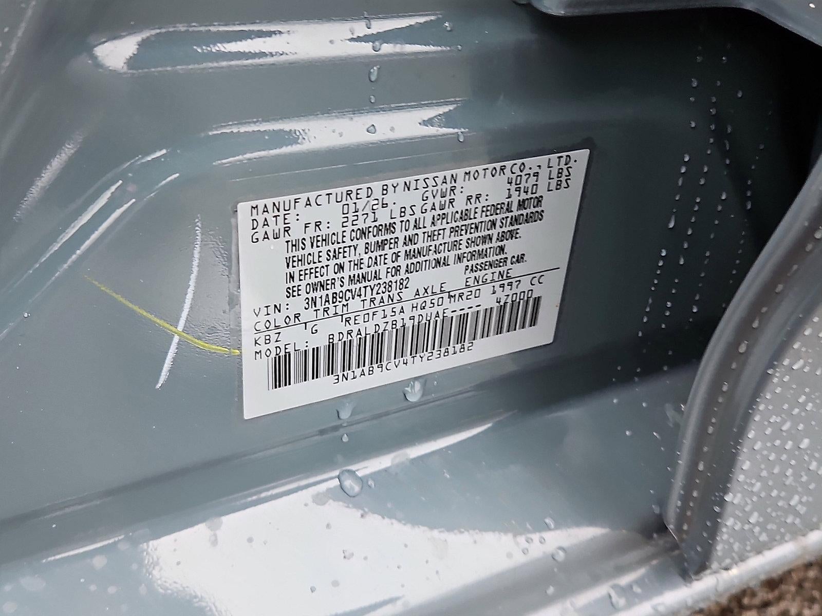 2026 Nissan Sentra SV