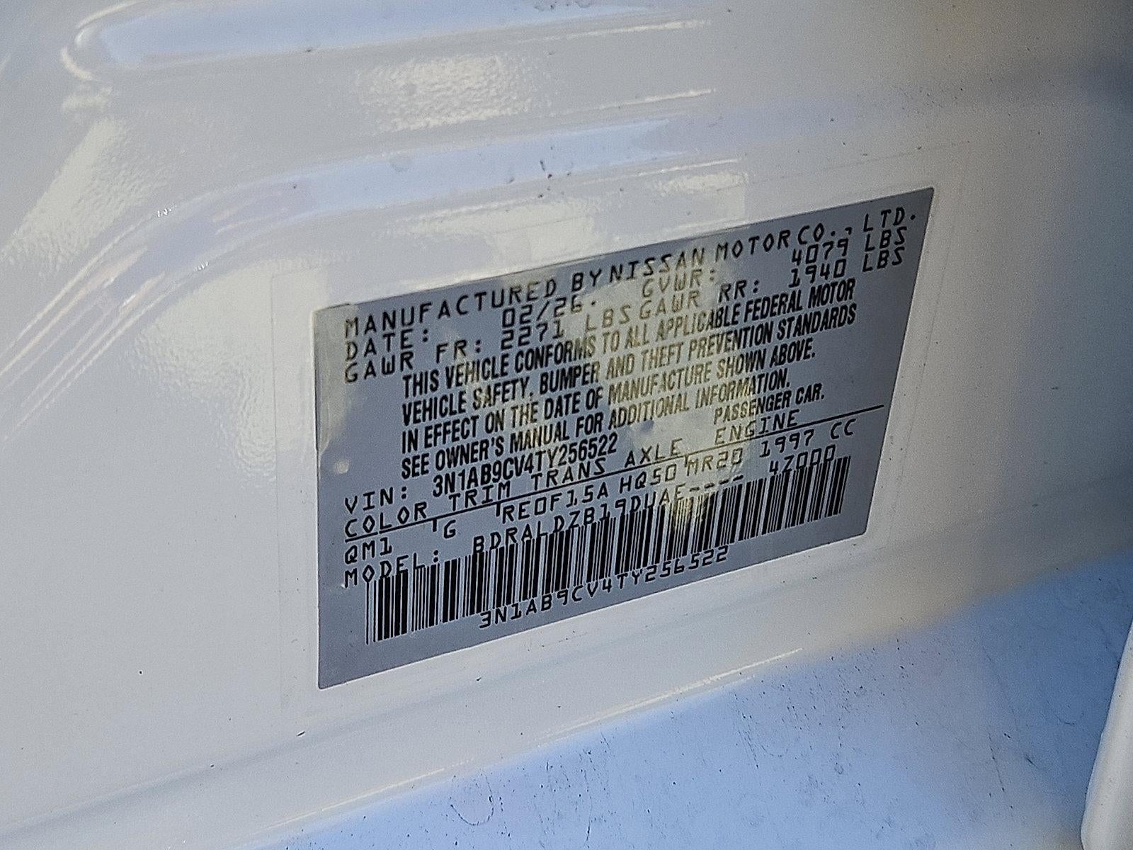 2026 Nissan Sentra SV