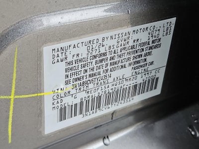 2026 Nissan Sentra SV