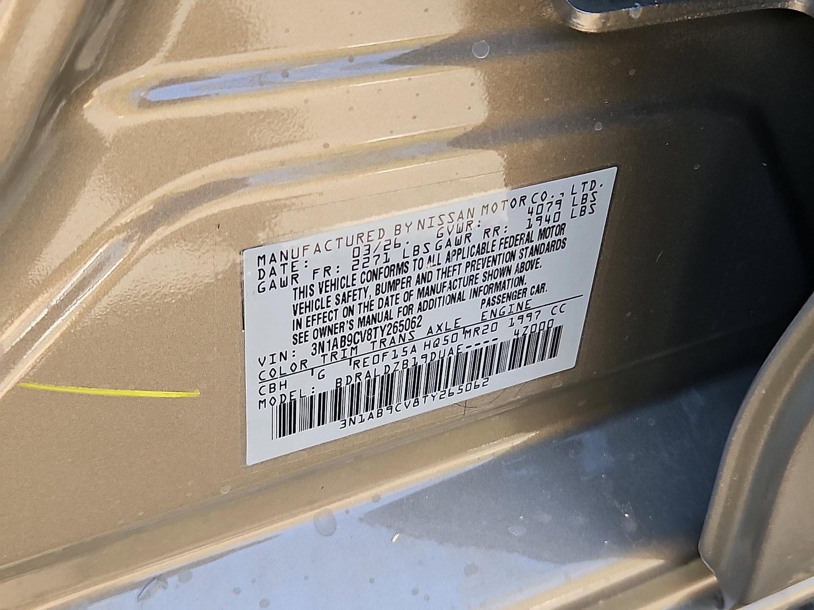 2026 Nissan Sentra SV