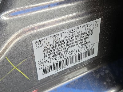 2026 Nissan Sentra SV