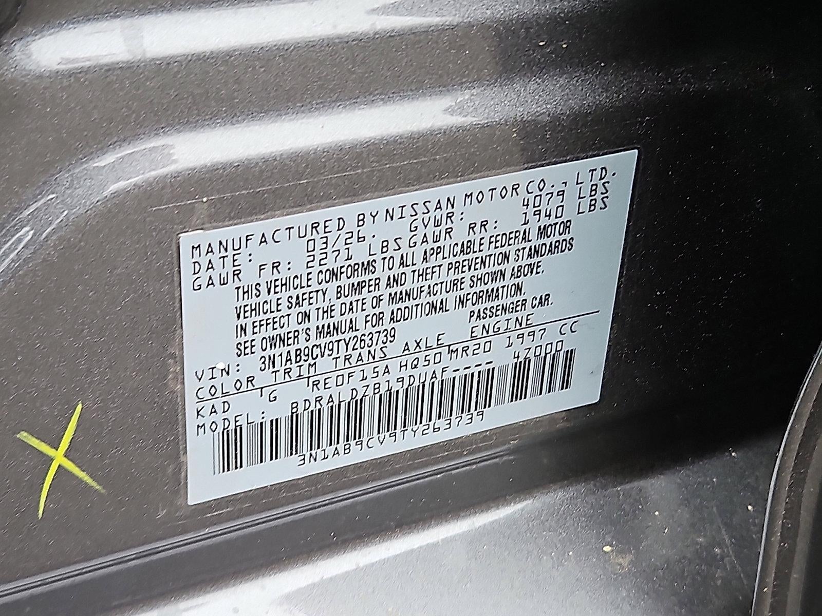 2026 Nissan Sentra SV