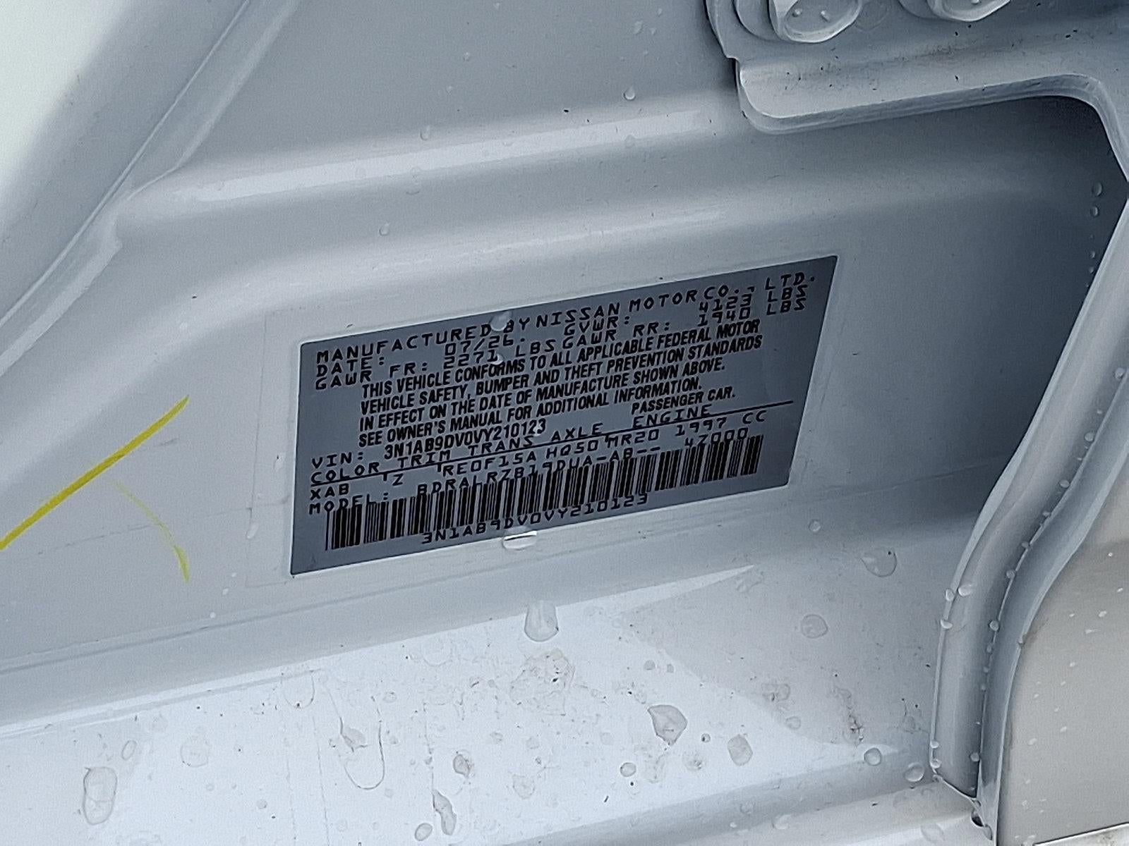 2027 Nissan Sentra SR