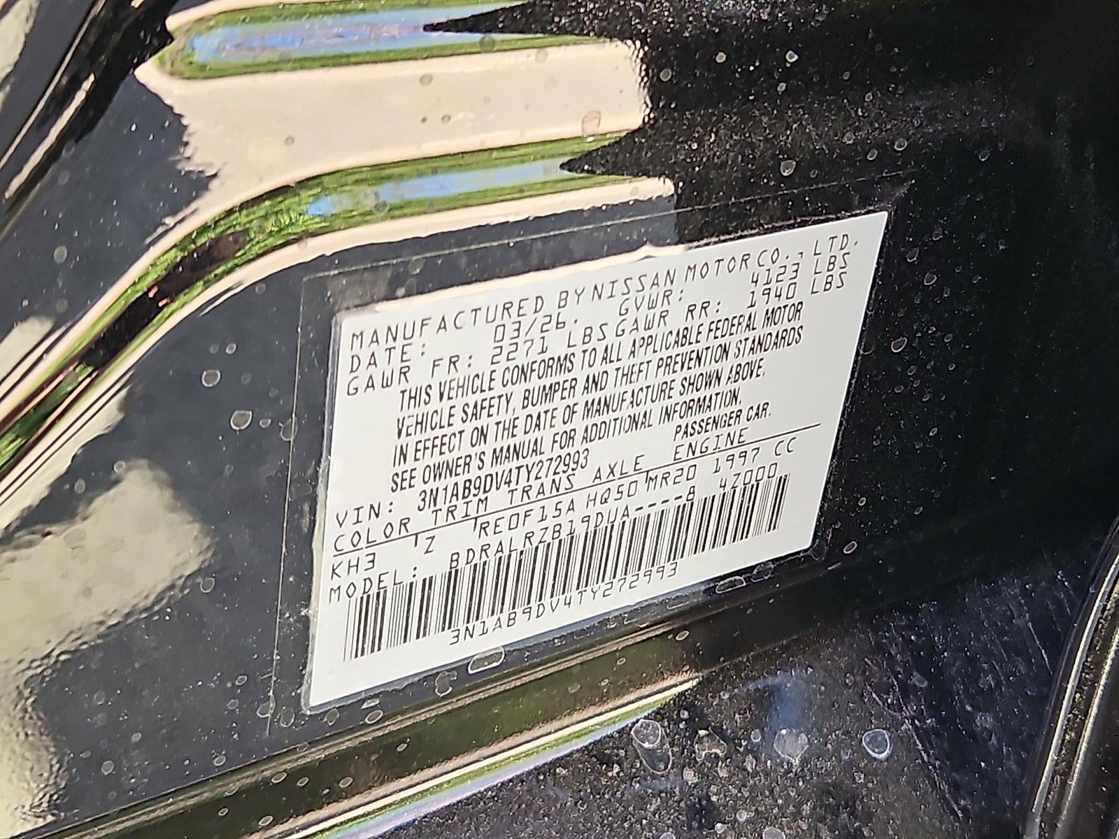 2026 Nissan Sentra SR