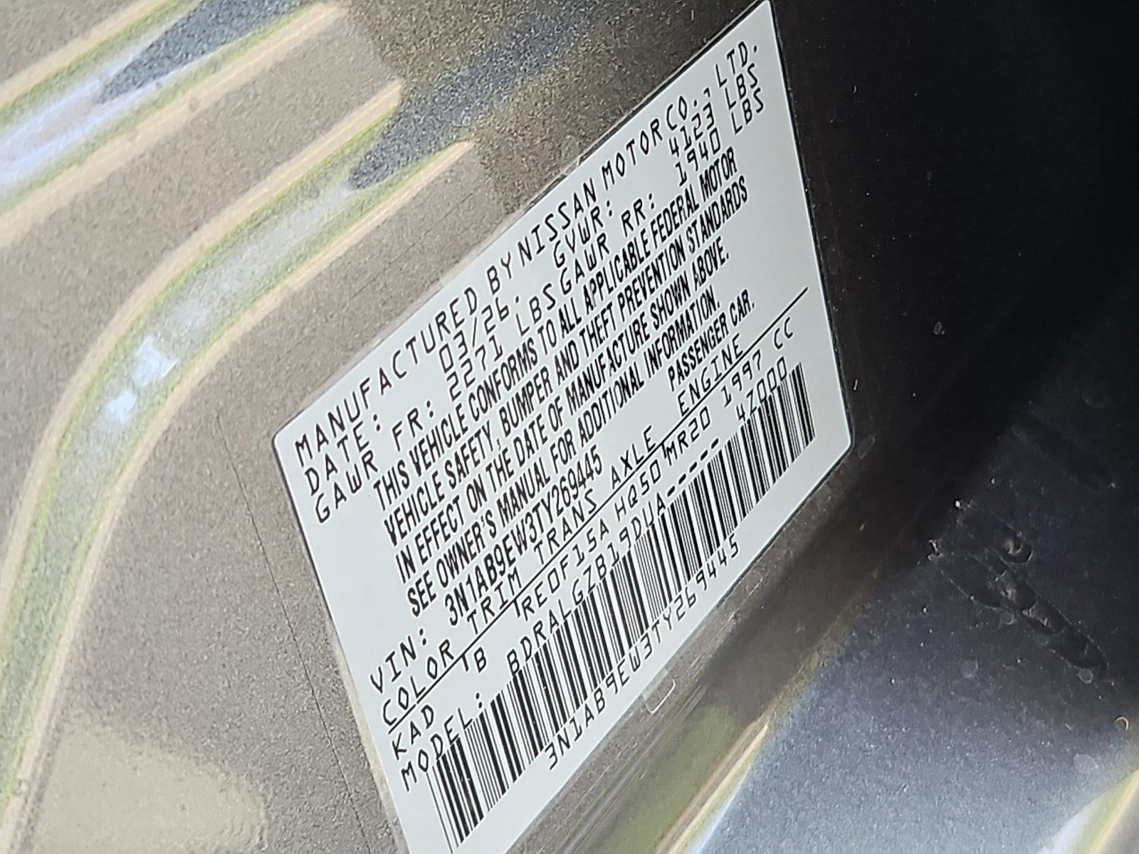 2026 Nissan Sentra SL