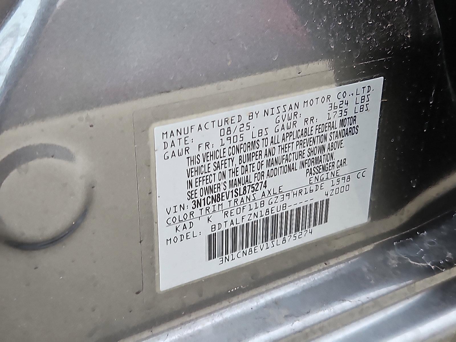 2025 Nissan Versa SV