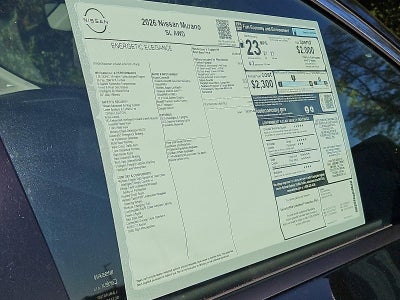 2026 Nissan Murano SL