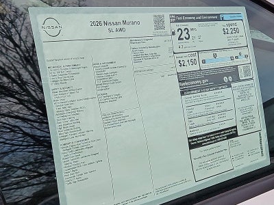 2026 Nissan Murano AWD SL