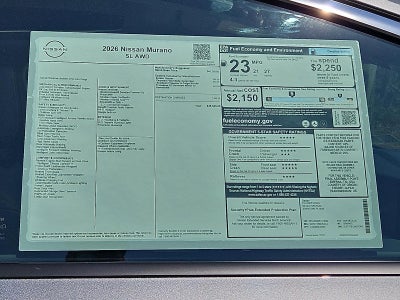 2026 Nissan Murano SL