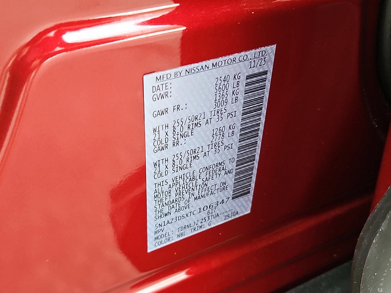 2026 Nissan Murano Platinum