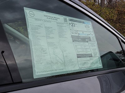 2026 Nissan Murano Platinum