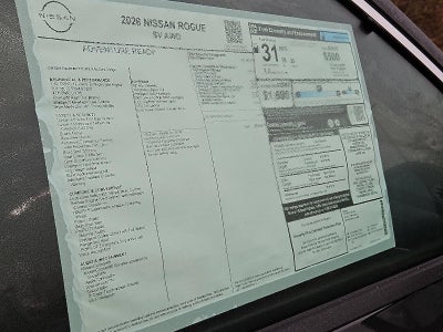 2026 Nissan Rogue SV