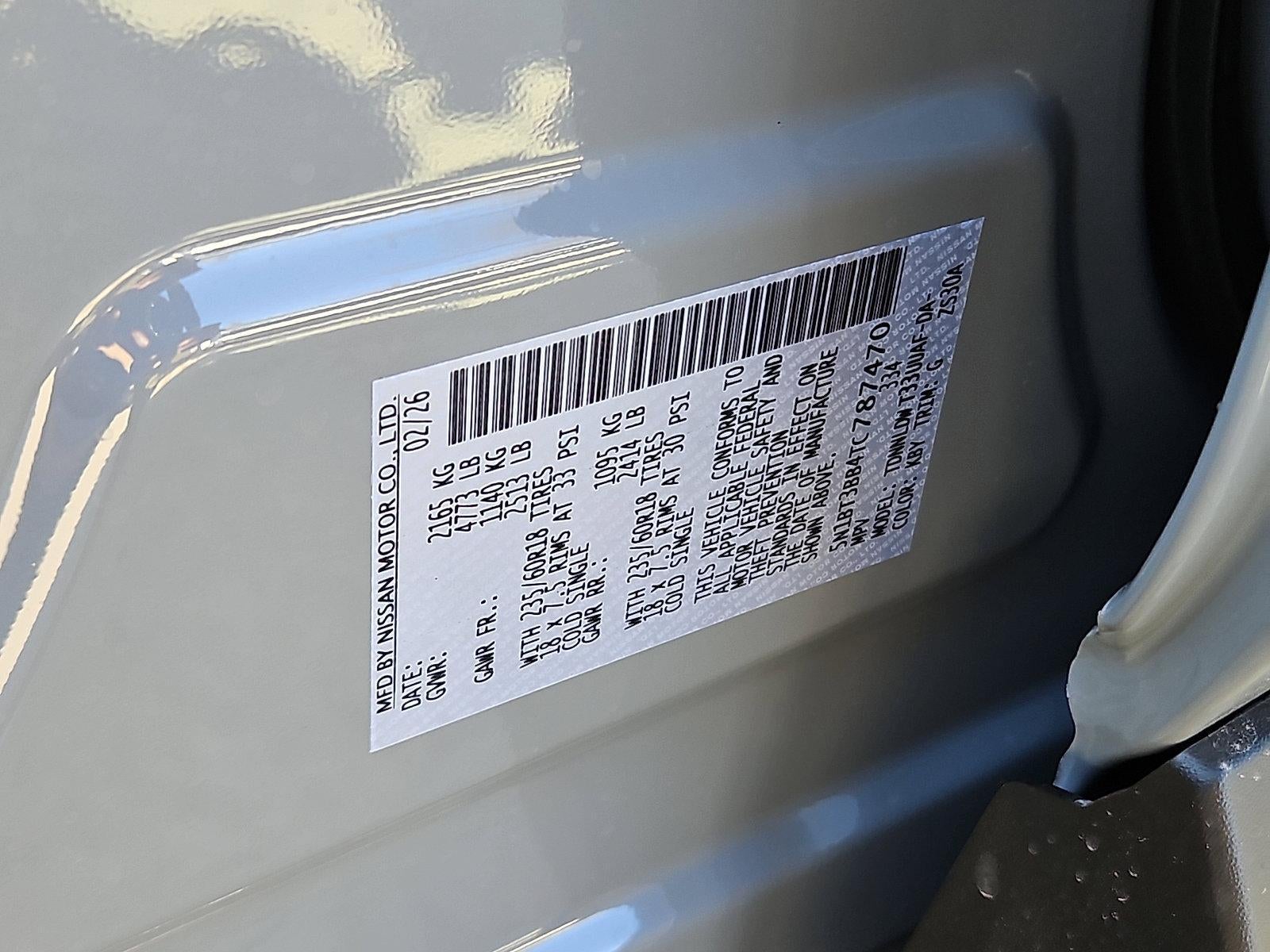 2026 Nissan Rogue SV