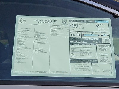 2026 Nissan Rogue Rock Creek®