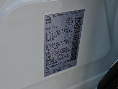 2026 Nissan Pathfinder SV