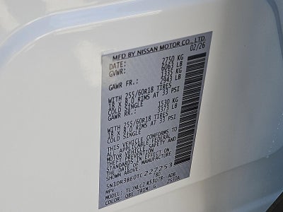 2026 Nissan Pathfinder SV