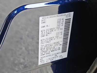 2026 Nissan Pathfinder SV