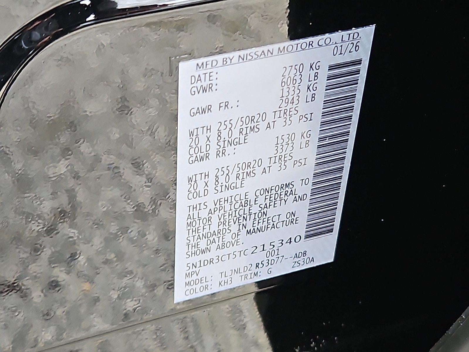 2026 Nissan Pathfinder SL 4WD