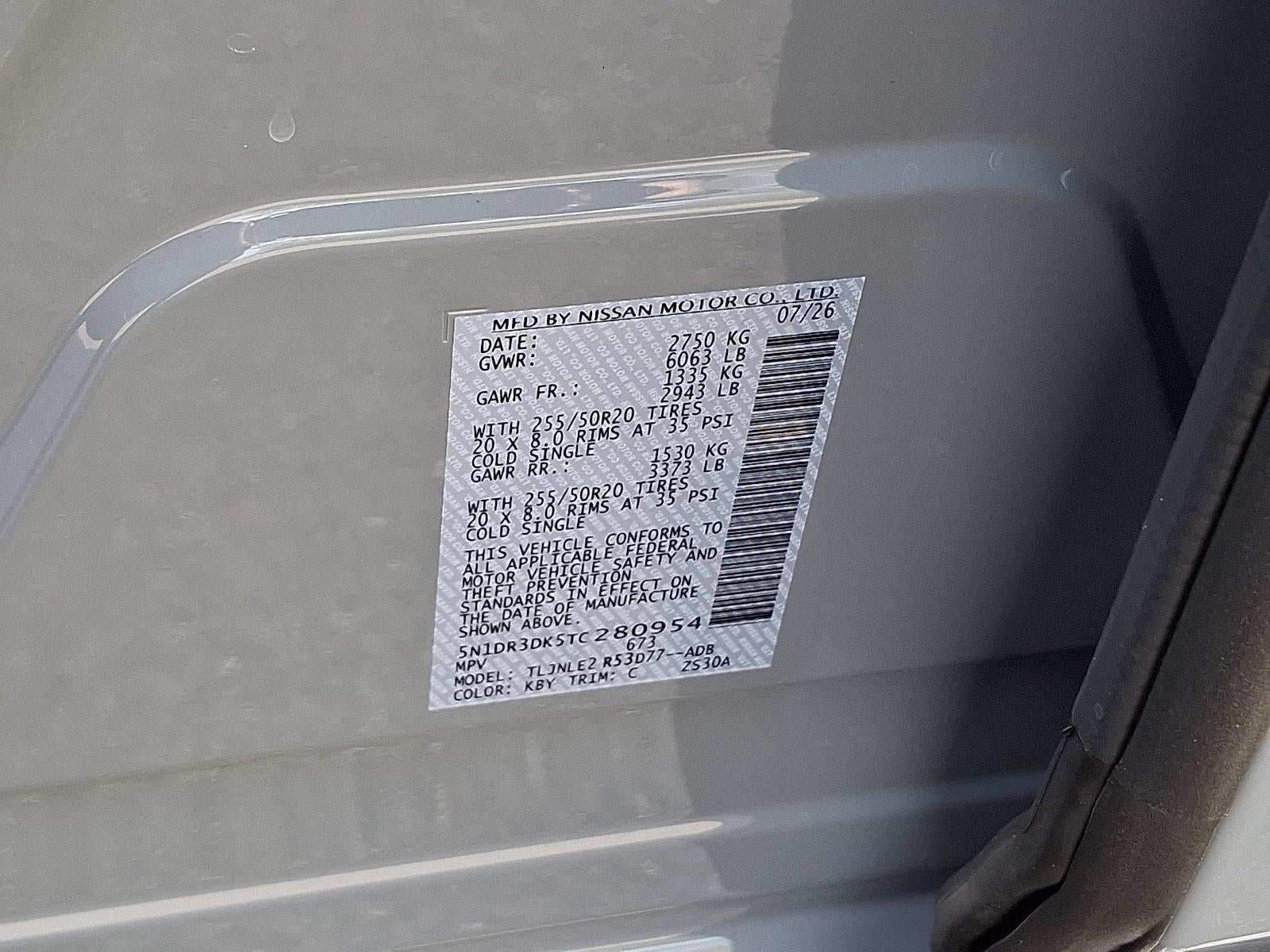 2026 Nissan Pathfinder Platinum