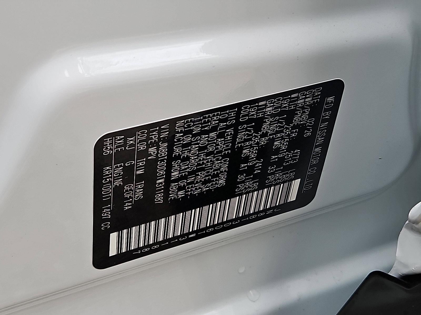 2026 Nissan Rogue 2026.5 AWD Platinum