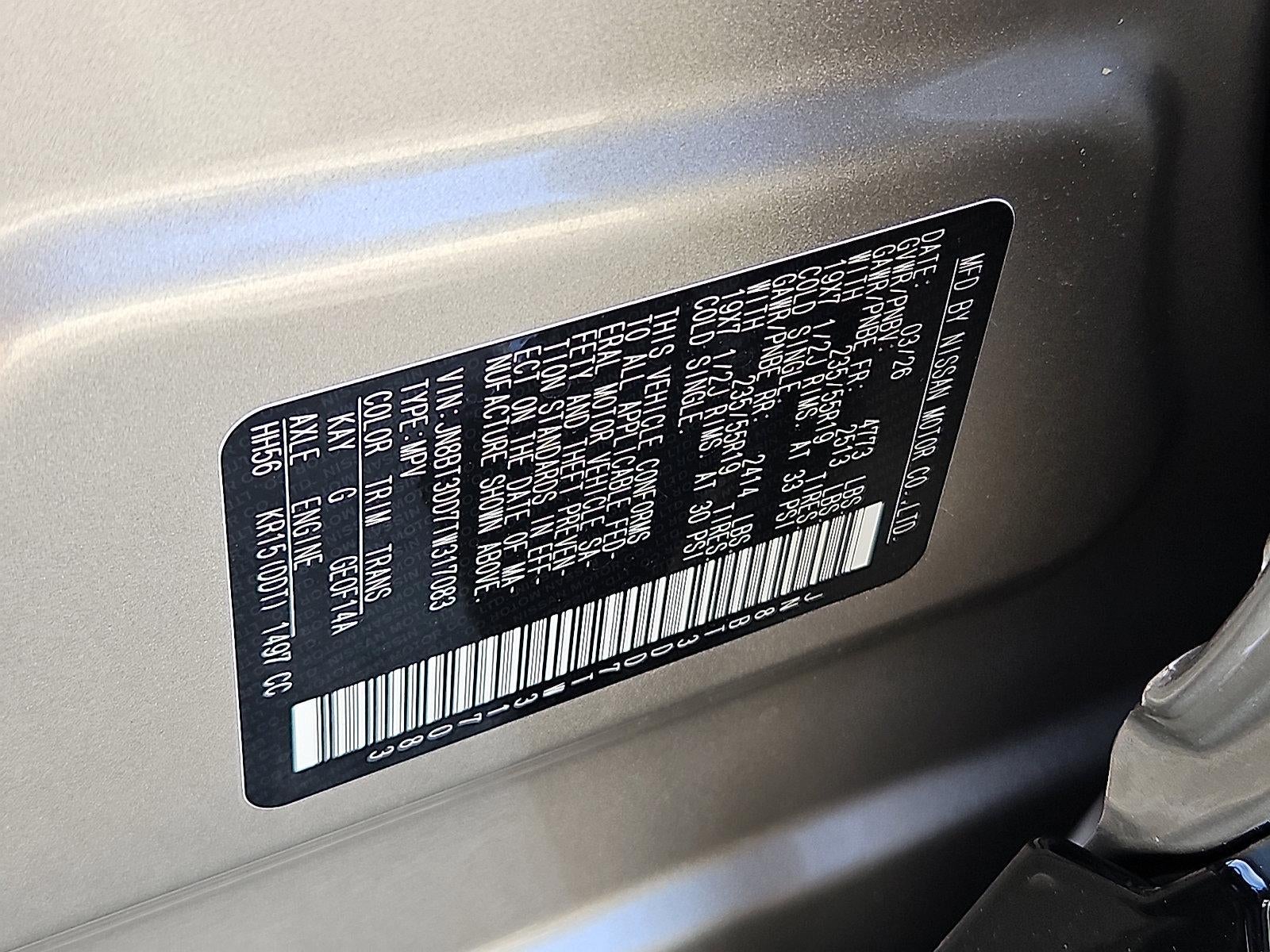 2026 Nissan Rogue 2026.5 AWD Platinum