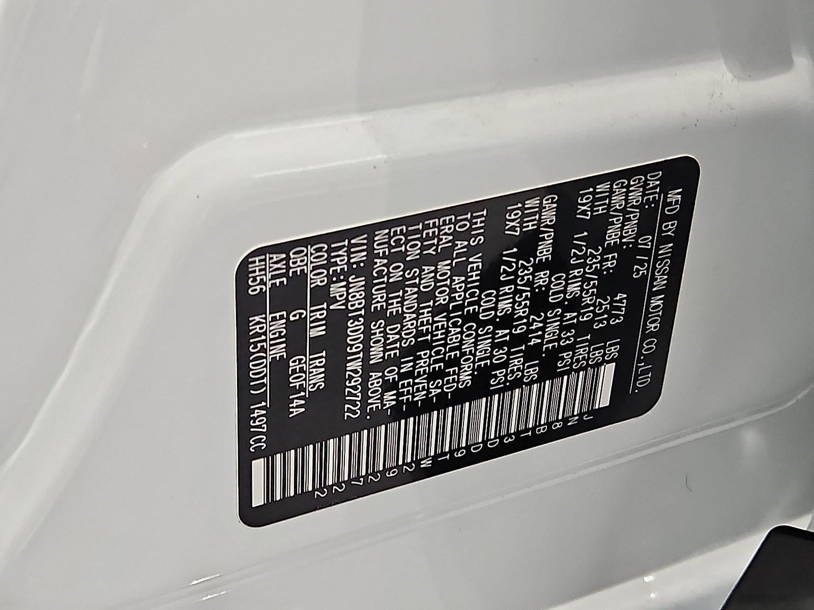 2026 Nissan Rogue Platinum