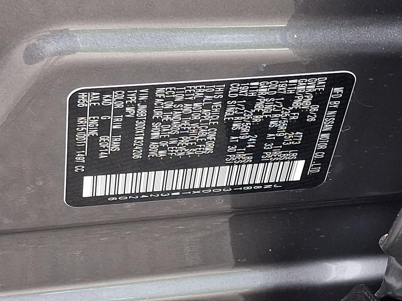2026 Nissan Rogue Platinum