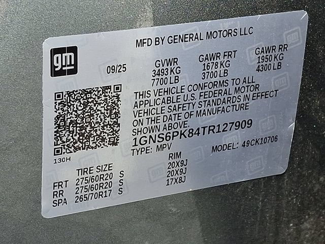 2026 Chevrolet Tahoe Z71