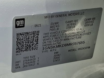 2021 Chevrolet Tahoe LS