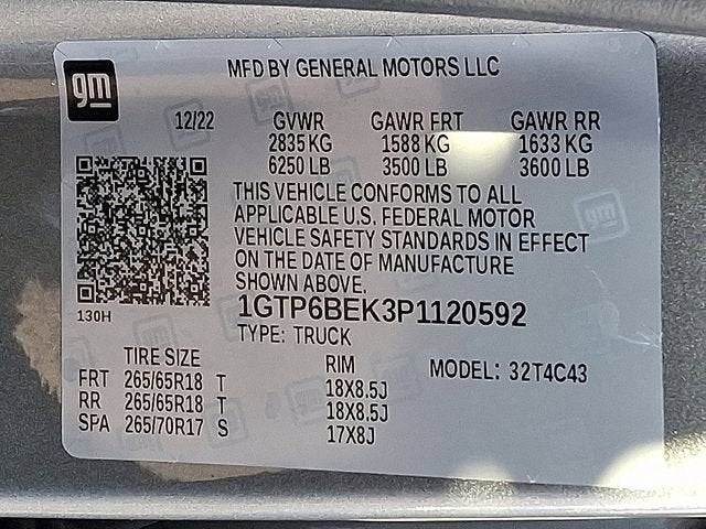 2023 GMC Canyon Elevation