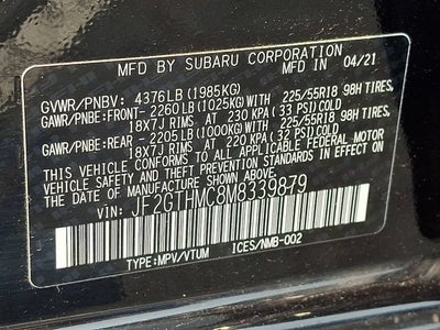 2021 Subaru Crosstrek Limited