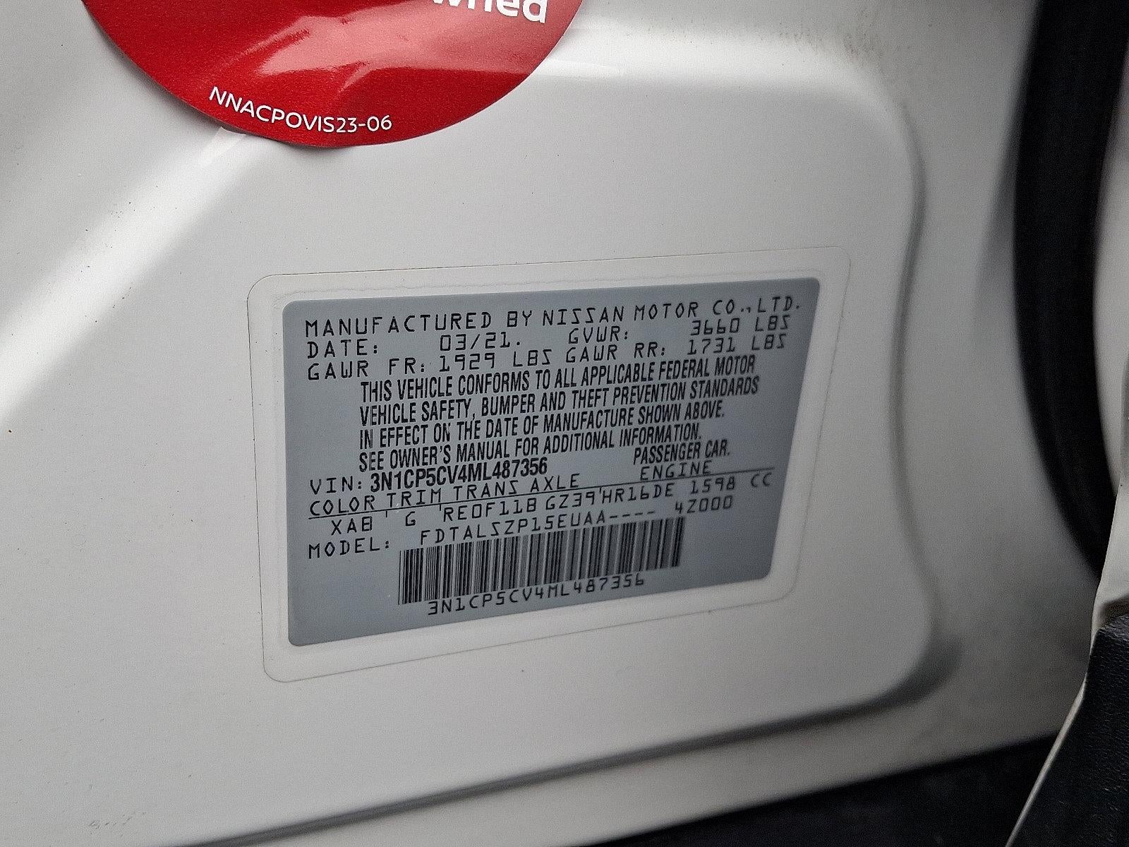 2021 Nissan Kicks SV