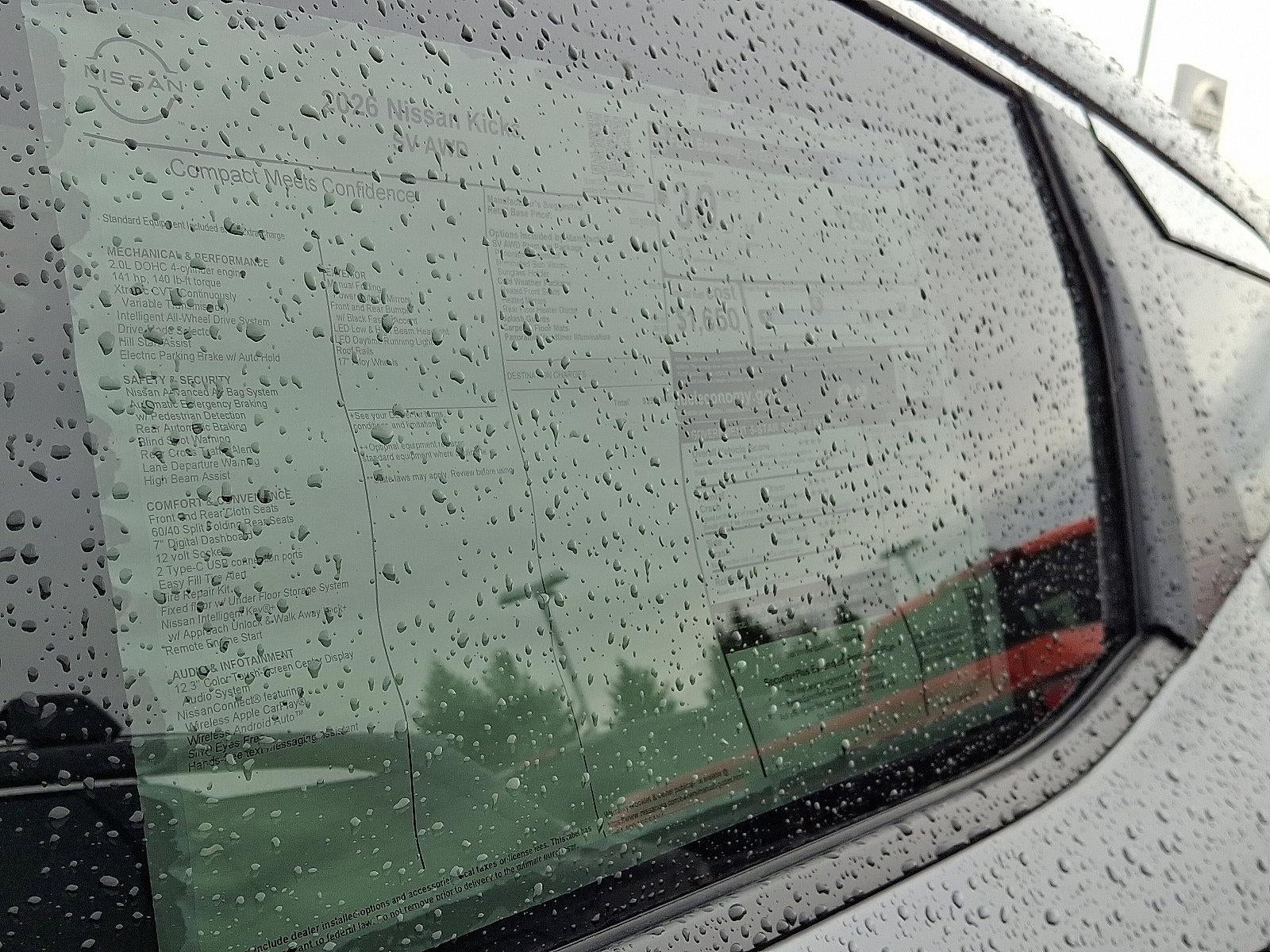 2026 Nissan Kicks SV AWD