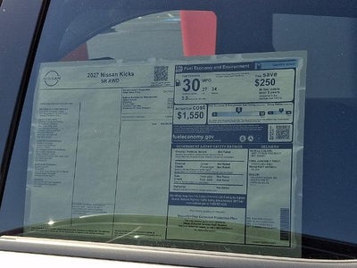 2027 Nissan Kicks SR
