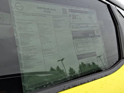 2026 Nissan Kicks SR