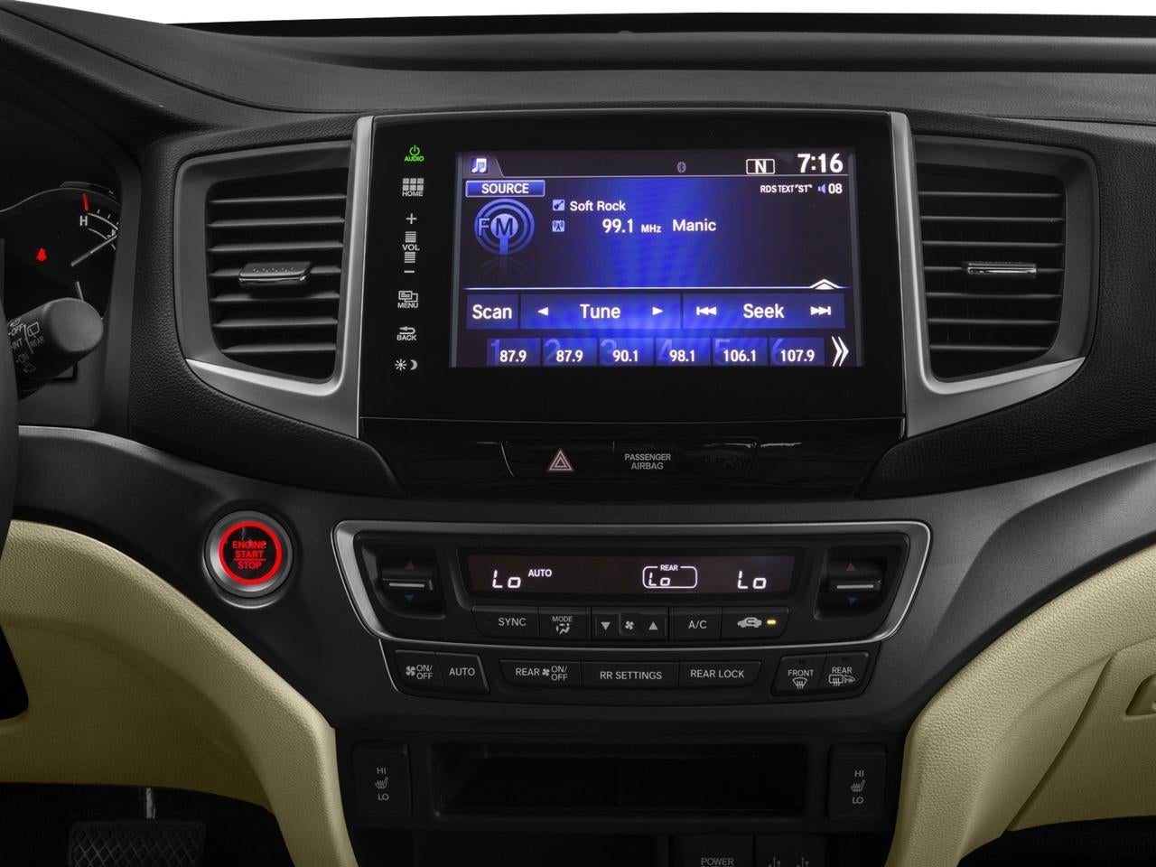 2016 Honda Pilot AWD EX-L with DVD Rear Entertainment System