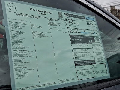 2026 Nissan Murano SV