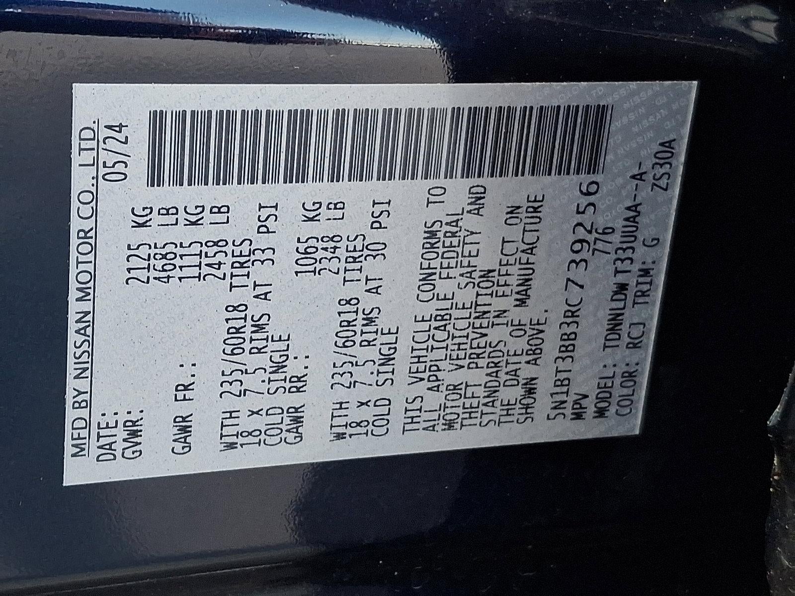 2024 Nissan Rogue SV