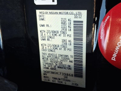 2023 Nissan Rogue SV