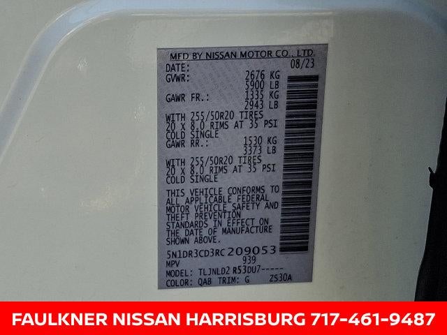2024 Nissan Pathfinder SL