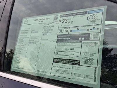 2026 Nissan Pathfinder SL