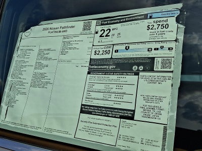 2026 Nissan Pathfinder Platinum 4WD
