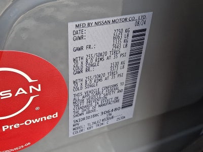 2024 Nissan Pathfinder Platinum