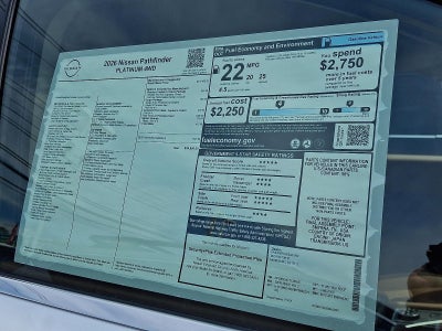 2026 Nissan Pathfinder Platinum
