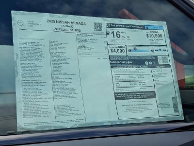2025 Nissan Armada PRO-4X®