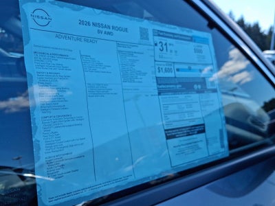 2026 Nissan Rogue SV