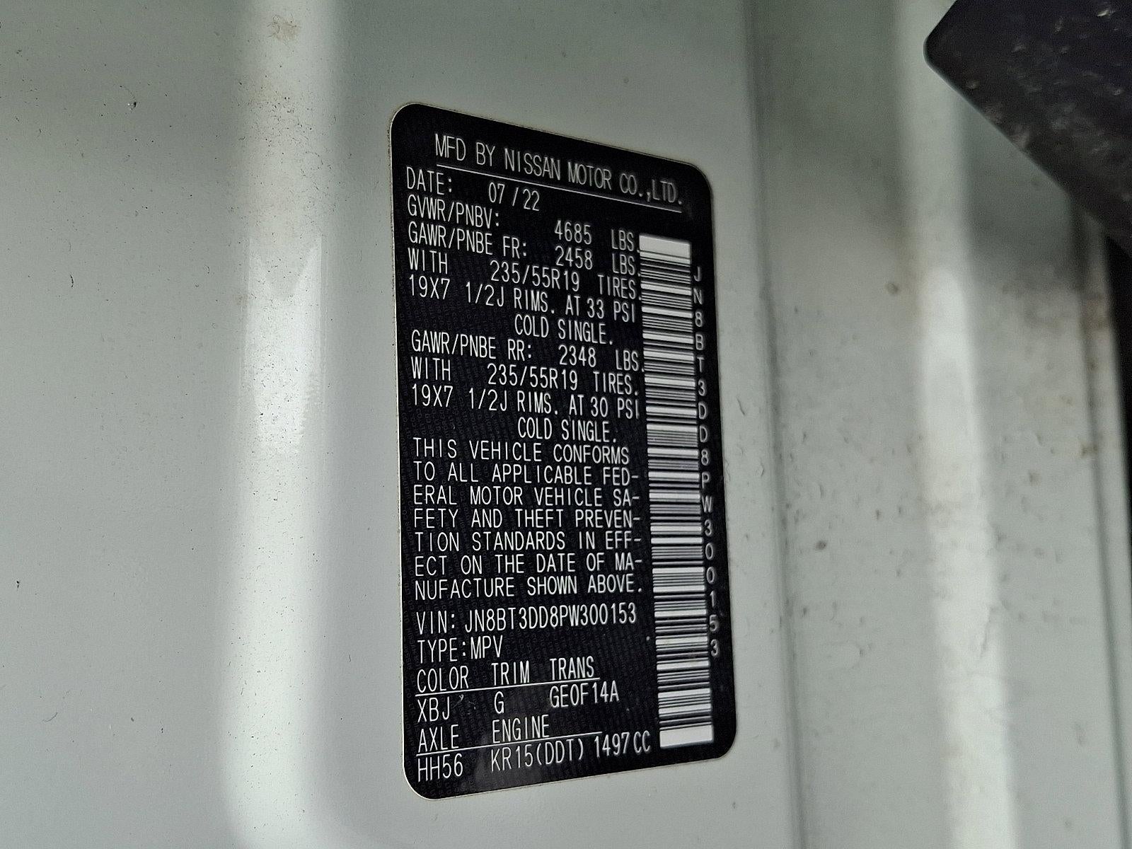 2023 Nissan Rogue Platinum