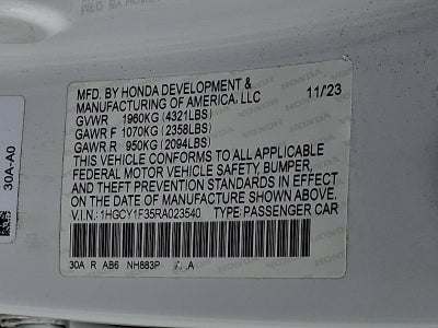 2024 Honda Accord Sedan EX